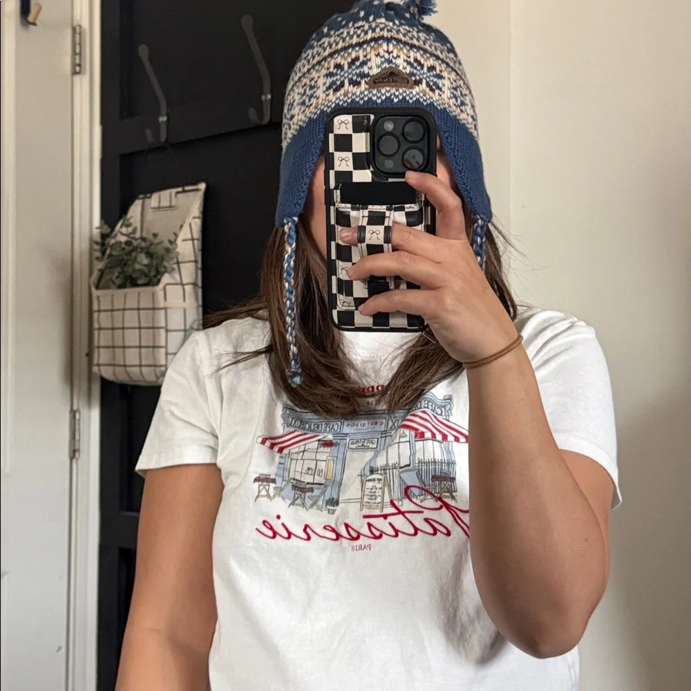 KOOTENNAY Knitting Co 100% Pure wool Beanie Fair Isle Hat.